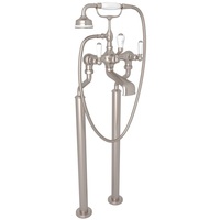  Edwardian Freestanding Tub Faucet - Satin Nickel