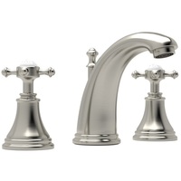  Georgian Era 8'' Widespread Bathroom Faucet - Satin Nickel
