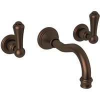  Georgian Era Bathroom Sink Faucet Trim Trim Kit - English Bronze