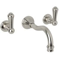  Georgian Era Bathroom Sink Faucet Trim Trim Kit - Satin Nickel