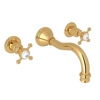  Georgian Era Bathroom Sink Faucet Trim Trim Kit - English Gold