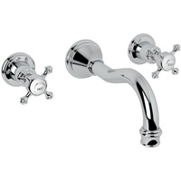  Georgian Era Wall Mount Bathroom Faucet Bathroom Faucet - Polished Chrome