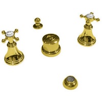  Georgian Era Vertical Spray Bidet Faucet - English Gold