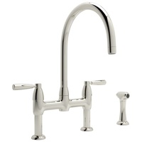  Holborn Two-Handle Kitchen Faucet - Polished Nickel