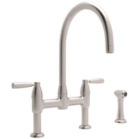  Holborn Two-Handle Kitchen Faucet - Satin Nickel