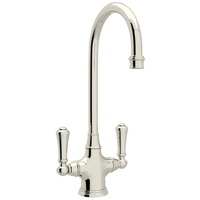  Georgian Era Single-Hole Bar Faucet - Polished Nickel