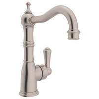  Edwardian Single-Hole Bar Faucet - Satin Nickel