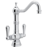  Edwardian Single-Hole Bar Faucet - Polished Chrome