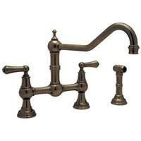 Two Handle Kitchen Faucet 3 Hole