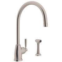  Holborn Single Handle Kitchen Faucet - Satin Nickel