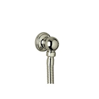  Edwardian Wall Supply Elbow Shower Accessory - Satin Nickel