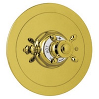  Edwardian Thermostatic Valve Trim Trim Kit - English Gold