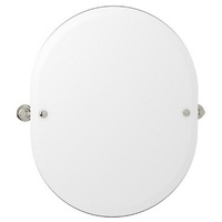  Holborn Oval Mirror - Polished Nickel