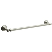  Georgian Era Towel Bar Bathroom Accessory - Polished Nickel