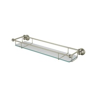  Edwardian Vanity Shelf Bathroom Accessory - Satin Nickel