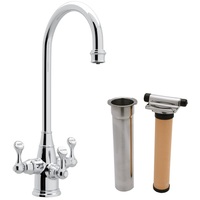  Georgian Era Water Filtration Faucet Kitchen Faucet - Polished Chrome