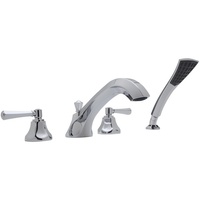  Wellsford Deck Mount With Handshower Tub Faucet - Polished Chrome