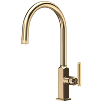  Apothecary Single-Hole Bar Faucet - Satin Nickel