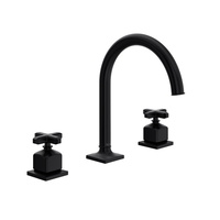  Apothecary 8'' Widespread Bathroom Faucet - Matte Black