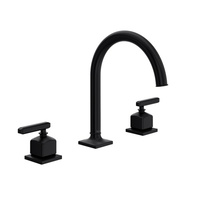  Apothecary 8'' Widespread Bathroom Faucet - Matte Black