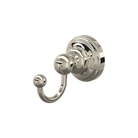  Edwardian Robe Hook Bathroom Accessory - Polished Nickel