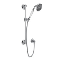  Spa Hand Held Shower - Slide Bar Mount Shower Accessory - Polished Chrome