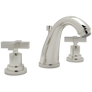 RA1208XMPN2 Lombardia 8'' Widespread Bathroom Faucet - Polished Nickel RA1208XMPN2 Lombardia 8'' Widespread Bathroom Faucet - Polished Nickel