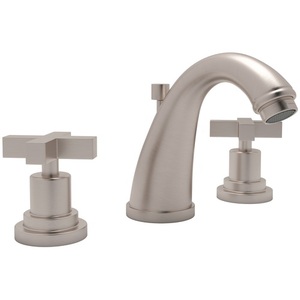 RA1208XMSTN2 Lombardia 8'' Widespread Bathroom Faucet - Satin Nickel