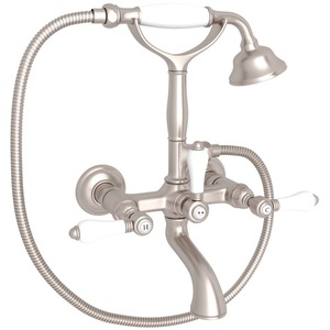 RA1401LPSTN Acqui Wall Mount Whirlpool Faucet Tub Faucet - Satin Nickel RA1401LPSTN Acqui Wall Mount Whirlpool Faucet Tub Faucet - Satin Nickel