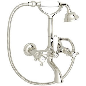 RA1401XMPN Acqui Wall Mount Whirlpool Faucet Tub Faucet - Polished Nickel RA1401XMPN Acqui Wall Mount Whirlpool Faucet Tub Faucet - Polished Nickel
