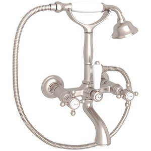 RA1401XMSTN Acqui Wall Mount Whirlpool Faucet Tub Faucet - Satin Nickel RA1401XMSTN Acqui Wall Mount Whirlpool Faucet Tub Faucet - Satin Nickel