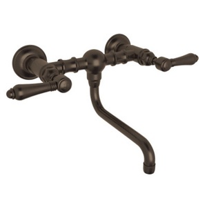 RA140544LMTCB2 Acqui Wall Mount Bathroom Faucet Bathroom Faucet - Tuscan Brass RA140544LMTCB2 Acqui Wall Mount Bathroom Faucet Bathroom Faucet - Tuscan Brass