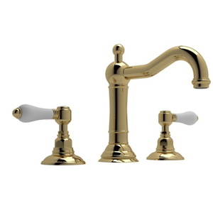 RA1409LPULB2 Acqui 8'' Widespread Bathroom Faucet - Unlacquered Brass