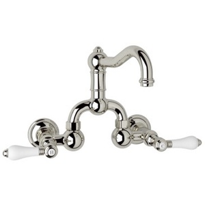 RA1418LPPN2 Acqui Wall Mount Bathroom Faucet Bathroom Faucet - Polished Nickel