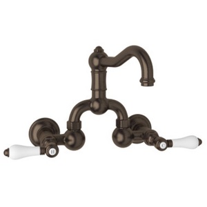 RA1418LPTCB2 Acqui Wall Mount Bathroom Faucet Bathroom Faucet - Tuscan Brass