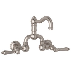 RA1418LMSTN2 Acqui Wall Mount Bathroom Faucet Bathroom Faucet - Satin Nickel