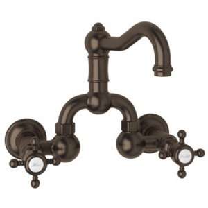 RA1418XMTCB2 Acqui Wall Mount Bathroom Faucet Bathroom Faucet - Tuscan Brass RA1418XMTCB2 Acqui Wall Mount Bathroom Faucet Bathroom Faucet - Tuscan Brass