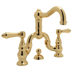 RA1419LMIB2 Acqui 8'' Widespread Bathroom Faucet - Italian Brass