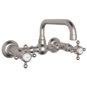 RA1423XMSTN2 Acqui Wall Mount Bathroom Faucet Bathroom Faucet - Satin Nickel