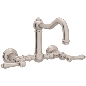 RA1456LMSTN2 Acqui Wall Mount Kitchen Faucet - Satin Nickel