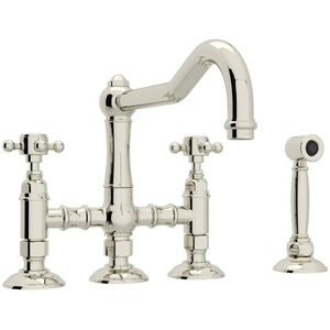 RA1458XMWSPN2 Acqui Two-Handle Kitchen Faucet - Polished Nickel