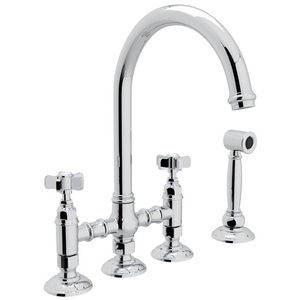 RA1461XWSAPC2 San Julio Two-Handle Kitchen Faucet - Polished Chrome RA1461XWSAPC2 San Julio Two-Handle Kitchen Faucet - Polished Chrome