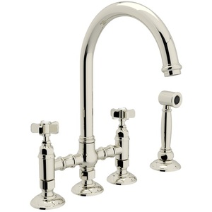 RA1461XWSPN2 San Julio Two-Handle Kitchen Faucet - Polished Nickel