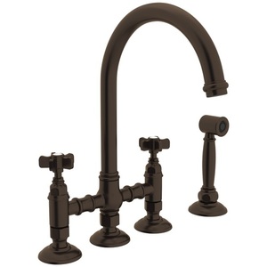 RA1461XWSTCB2 San Julio Two-Handle Kitchen Faucet - Tuscan Brass RA1461XWSTCB2 San Julio Two-Handle Kitchen Faucet - Tuscan Brass