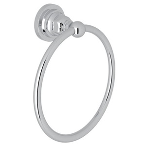 RA1485LIAPC San Giovanni Towel Ring Bathroom Accessory - Polished Chrome