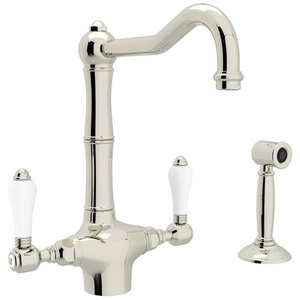 RA1679LPWSPN2 Acqui Two-Handle Kitchen Faucet - Polished Nickel