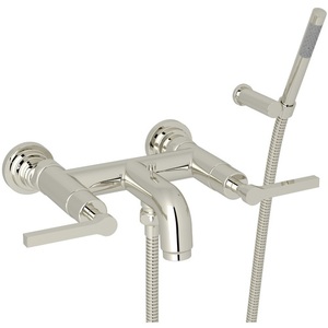 RA2202LMPN Avanti Wall Mount Whirlpool Faucet Tub Faucet - Polished Nickel