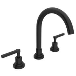 RA2208LMMB2 Lombardia 8'' Widespread Bathroom Faucet - Matte Black