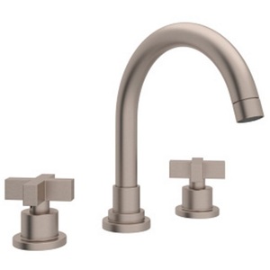 RA2228XMSTN2 Lombardia 8'' Widespread Bathroom Faucet - Satin Nickel