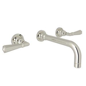 RA2307LMPNTO2/RA5039L San Giovanni Wall Mount Bathroom Faucet Bathroom Faucet - Polished Nickel